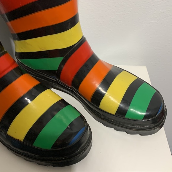 Esprit vintage Rainbow Wellies Rain-boots - Picture 2 of 7
